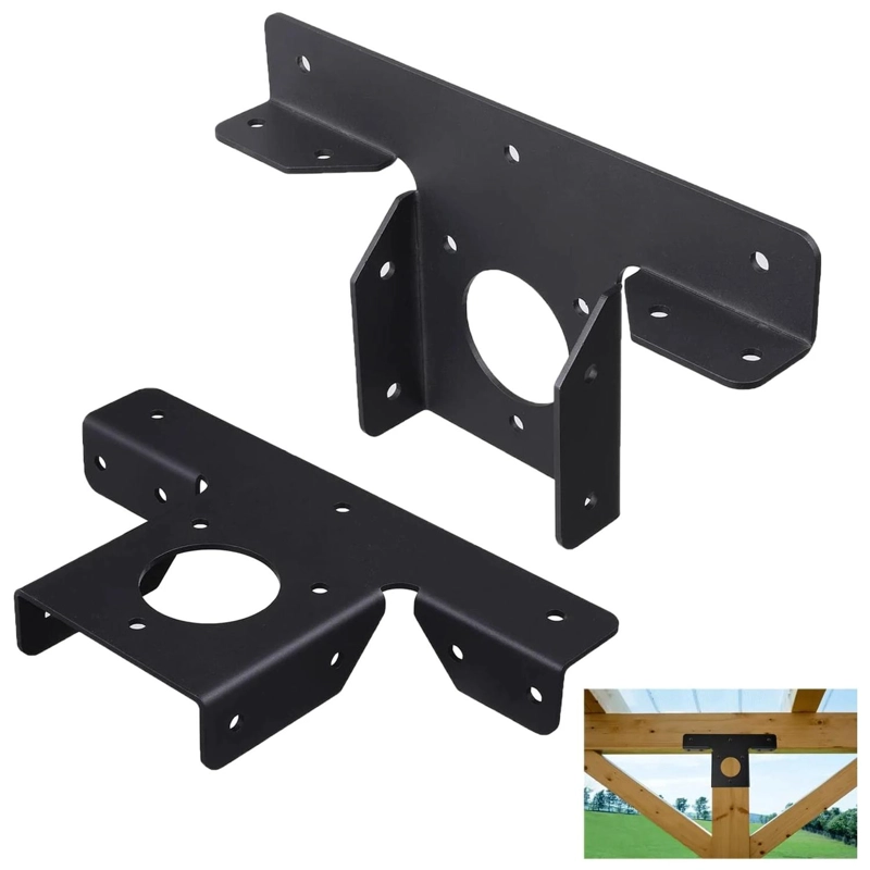 SOPORTE ESTRUCTURAL EN T FIJACION MADERA AJUSTABLE - 1