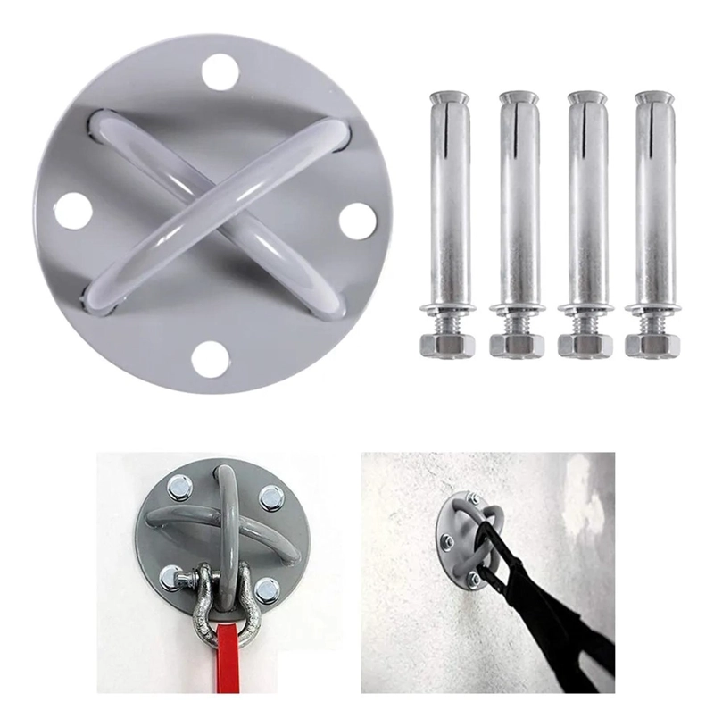 ANCLAJE DE TECHO Y PARED PARA TRX SACO BOXEO HAMACA - 8