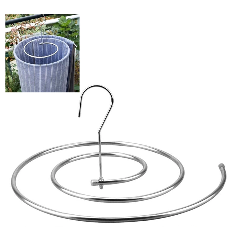 COLGADOR ESPIRAL SECADO DE SABANAS ACERO INOXIDABLE - 2