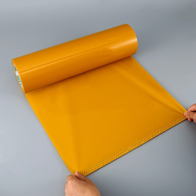 CINTA EMBALAJE AMARILLA EXTRA ANCHA 40CM X 100M IMPERMEABLE - 4