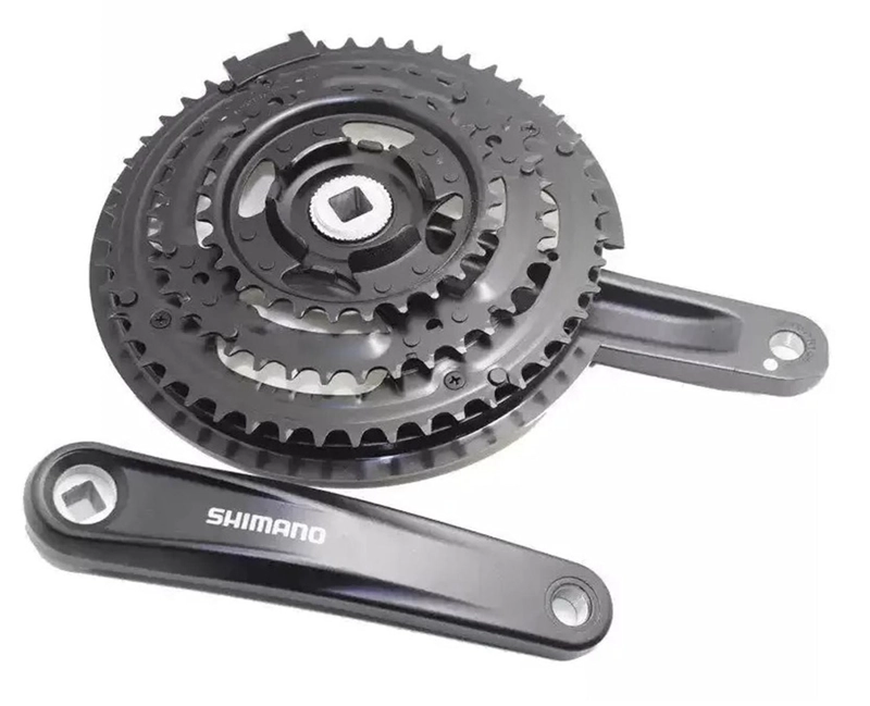 VOLANTE SHIMANO TOURNEY FC-TY501 48X38X28T 170MM 6/7/8V EJE CUADRADO - 2