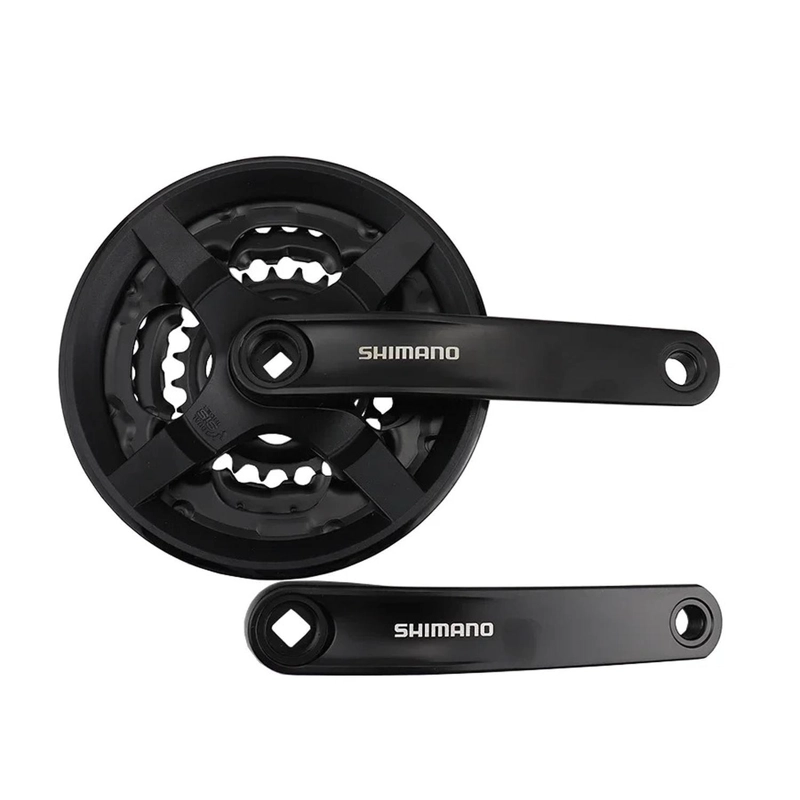 VOLANTE BIELAS SHIMANO TOURNEY FC-TY301 6/7/8V 42/34/24 - 1