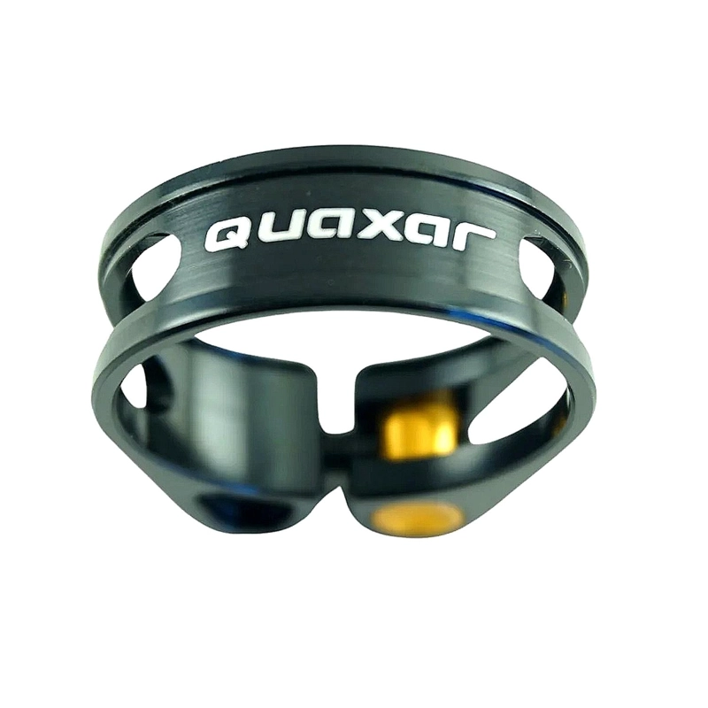 ABRAZADERA DE SILLIN QUAXAR 34.9MM PARA TUBO ASIENTO NEGRO - 1