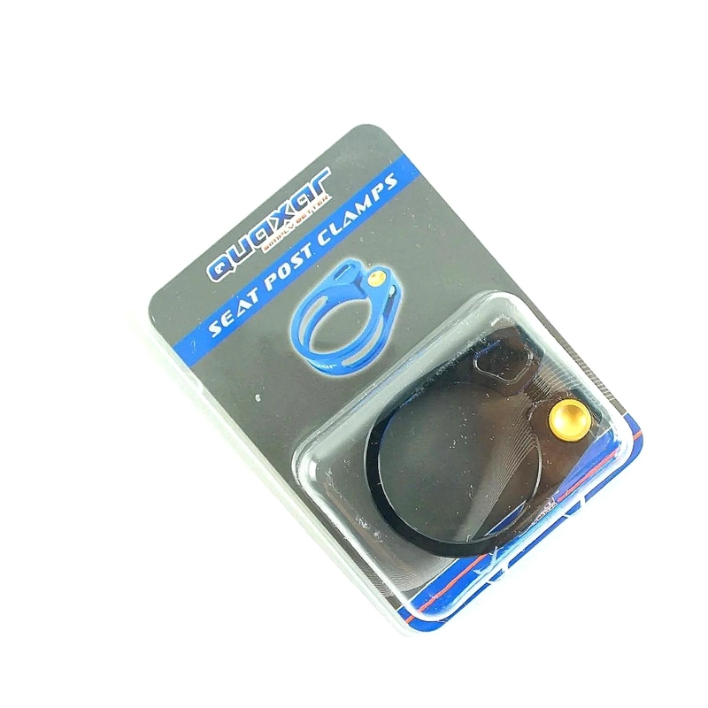 ABRAZADERA DE SILLIN QUAXAR 34.9MM PARA TUBO ASIENTO NEGRO - 5