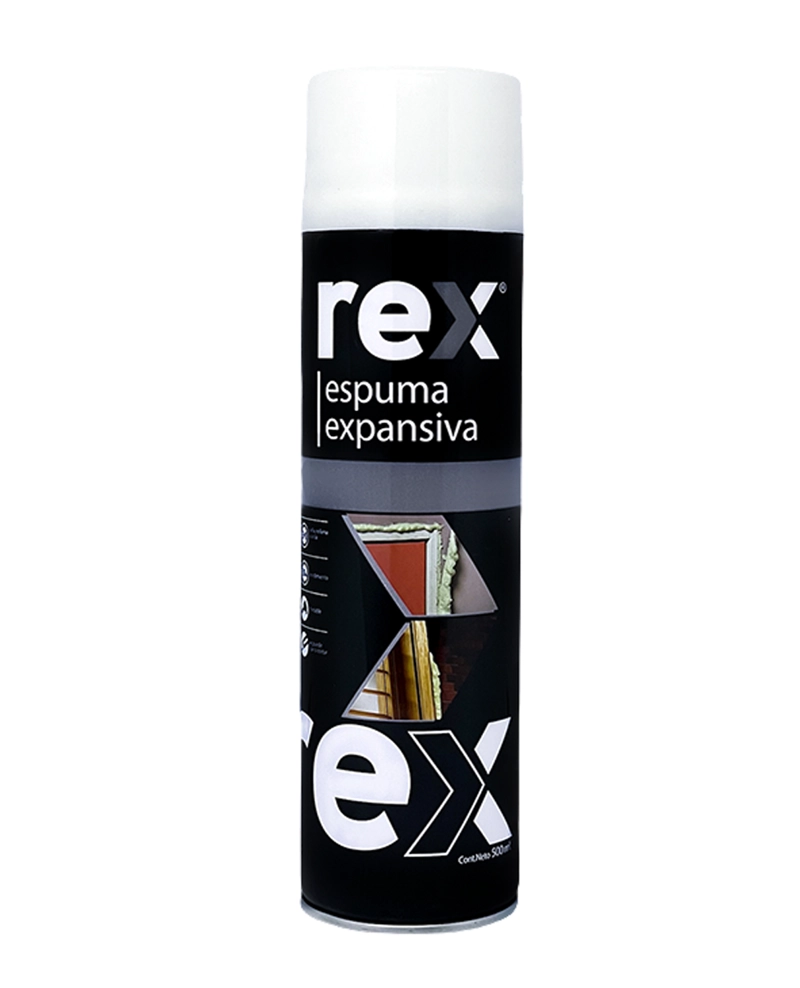 PACK 6 REX ESPUMA EXPANSIVA POLIURETANO 500ML SELLA AISLA - 7