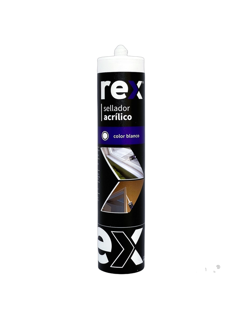 REX SELLADOR ACRILICO BLANCO 300ML PINTABLE ANTIHONGO - 1