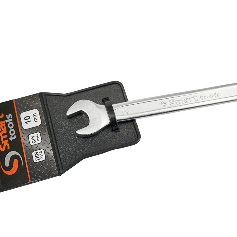 LLAVE COMBINADA PUNTA Y CORONA 10MM SMART TOOLS ACERO CRV - 2