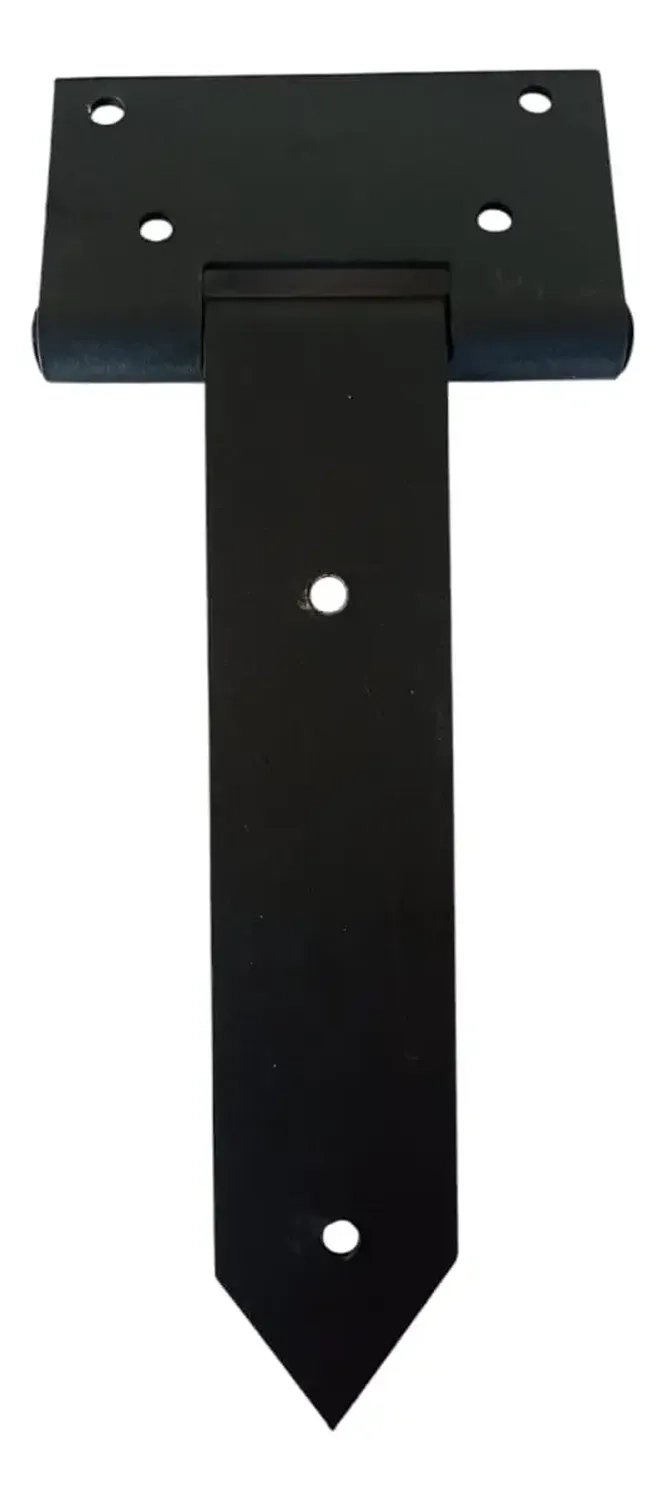 PACK 2 BISAGRA ALCAYATA COLONIAL PORTON NEGRO 7' 300KG - 3