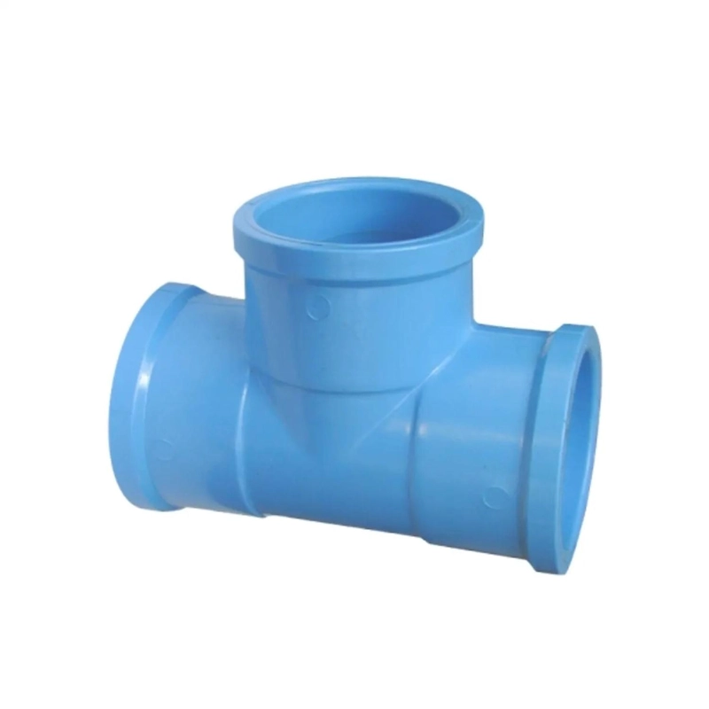 TEE PVC CELESTE 20MM PN10 UNION CEMENTAR AGUA POTABLE - 1