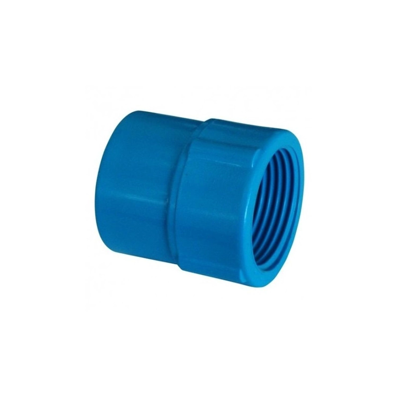 TERMINAL HI PVC CELESTE 32MM X 1' PN10 ROSCA HEMBRA - 2