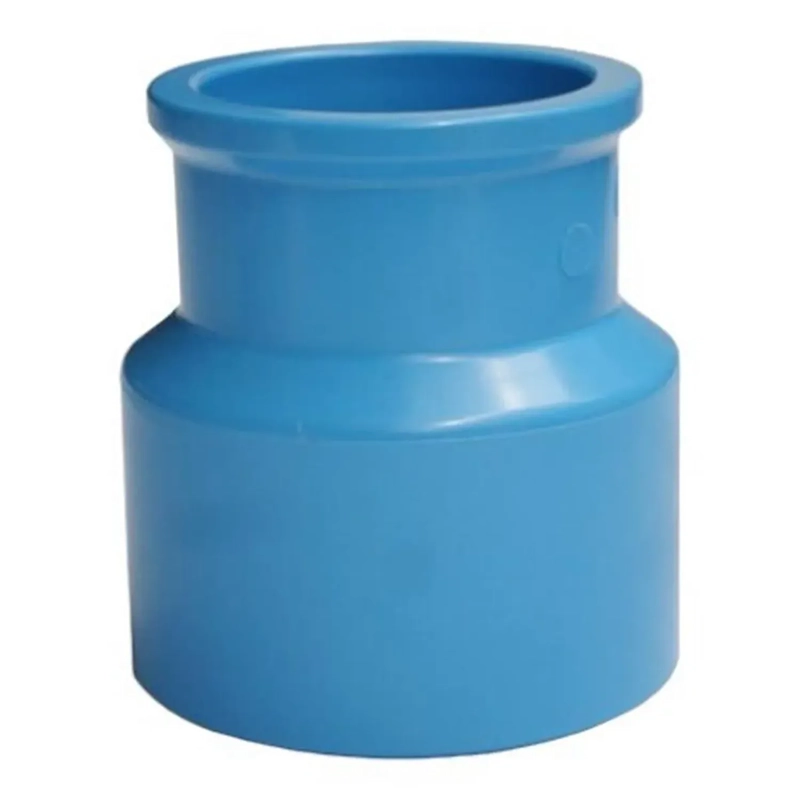 REDUCCION PVC PRESION LARGA 63X50MM PN10 CELESTE - 1