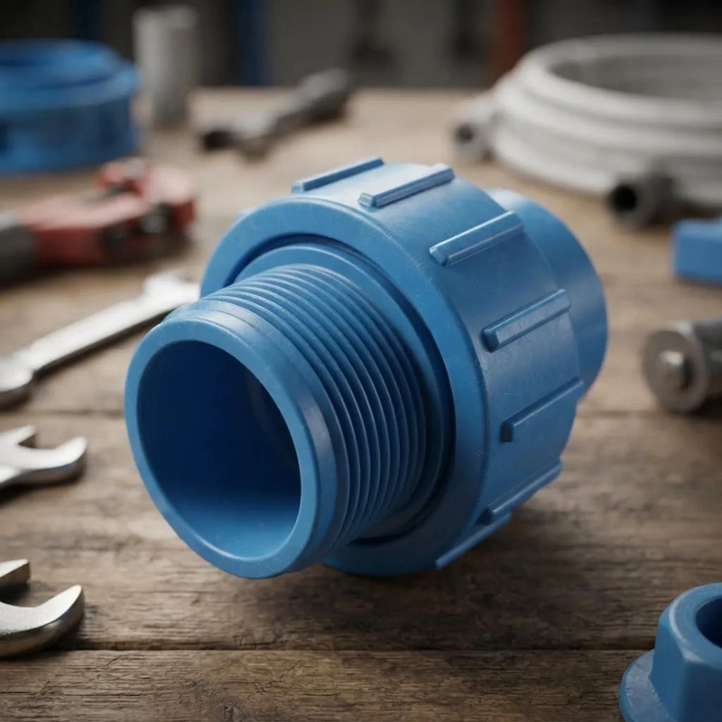 UNION AMERICANA PVC 20MM PN10 CEMENTAR AZUL CESMEC - 4