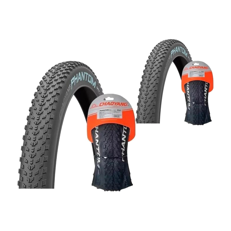 PACK 2 NEUMATICO CHAOYANG PHANTOM DRY 29X2.2 TR 2C MTB 60TPI - 1
