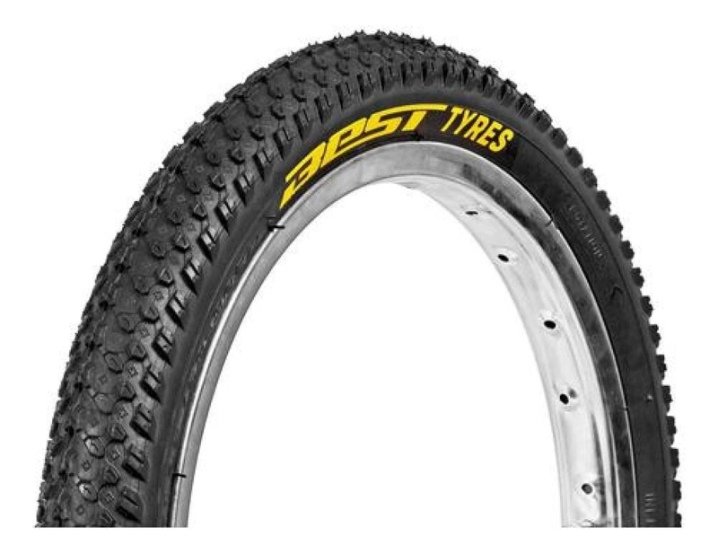 PACK 2 NEUMATICO ARO 16 X 1.95 BEST TYRES PETTY BICICLETA - 3