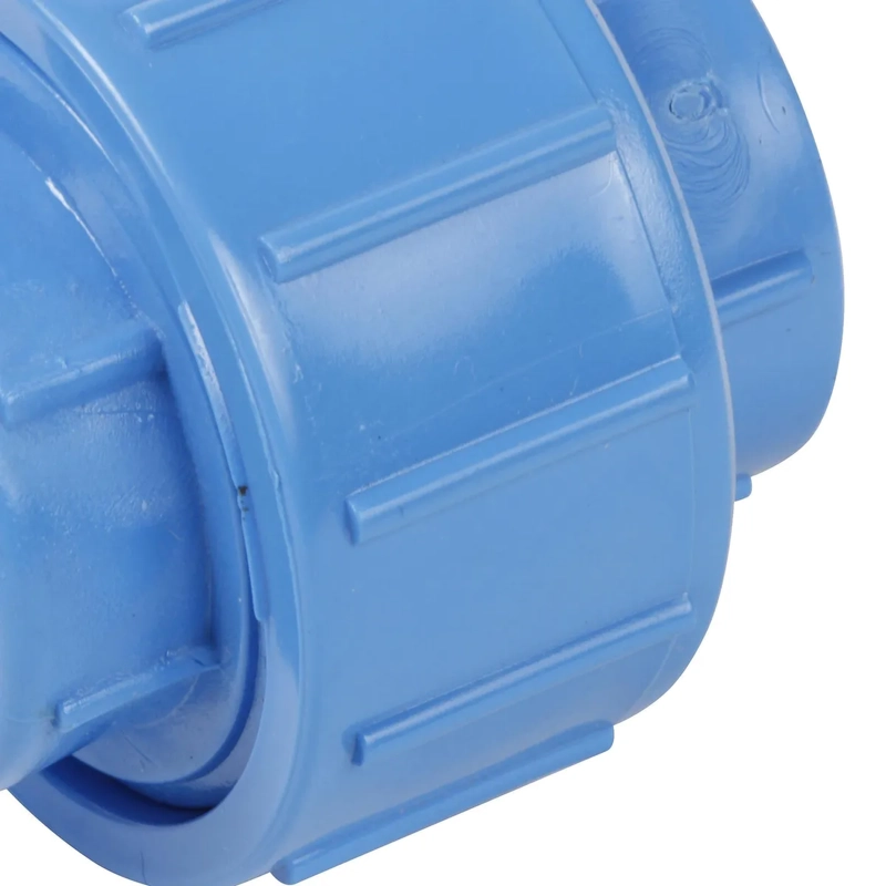 PACK 5 UNION AMERICANA PVC 20MM PN10 CEMENTAR AZUL CESMEC - 2