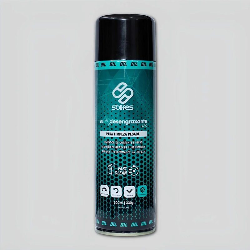 DESENGRASANTE TRANSMISION SOLIFES 500 ML EN SPRAY INDUSTRIAL VERDE - 1