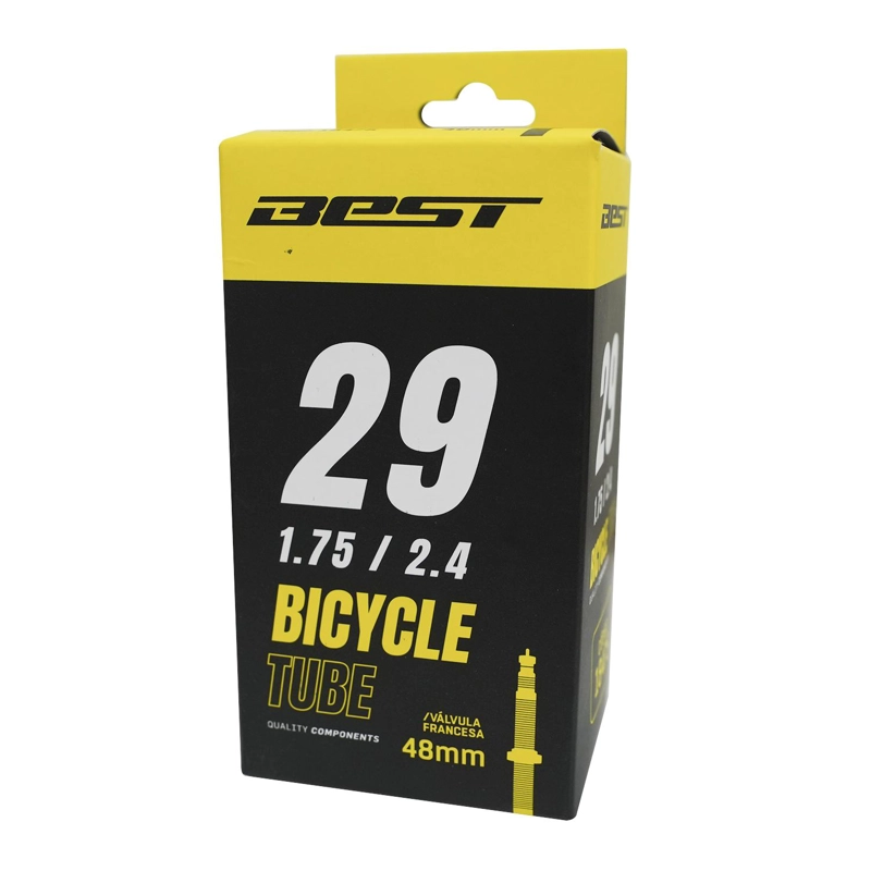 CAMARA BICICLETA ARO 29 BUTILO VALVULA FRANCESA 48MM BEST - 1
