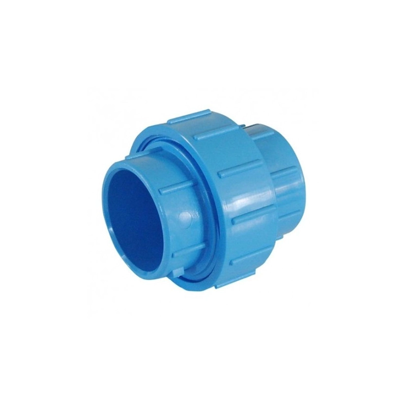 PACK 10 UNION AMERICANA PVC 20MM PN10 CEMENTAR AZUL CESMEC - 3