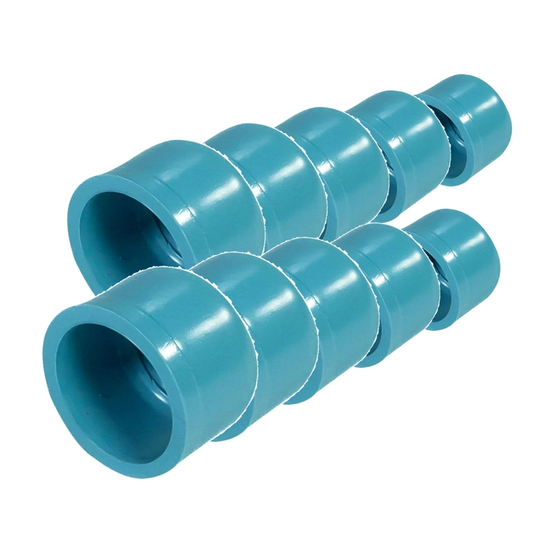 PACK 10 TAPA GORRO PVC CELESTE 40MM PN10 CIERRE TUBERIA - 1