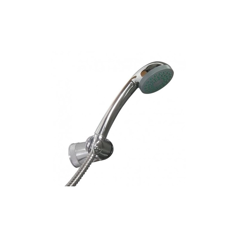 JUEGO DUCHA ESTANDAR HOFFENS FLEXIBLE 1,75M Y SOPORTE - 2