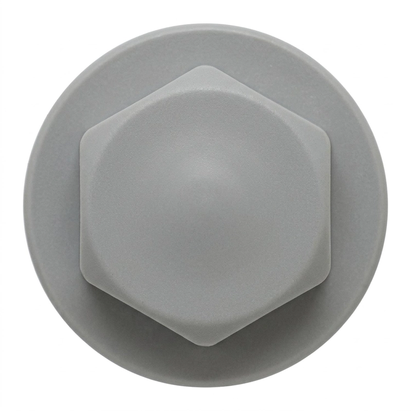 TAPA TORNILLO PPR HE 3/4' HOFFENS GRIS AGUA FRIA CALIENTE - 1