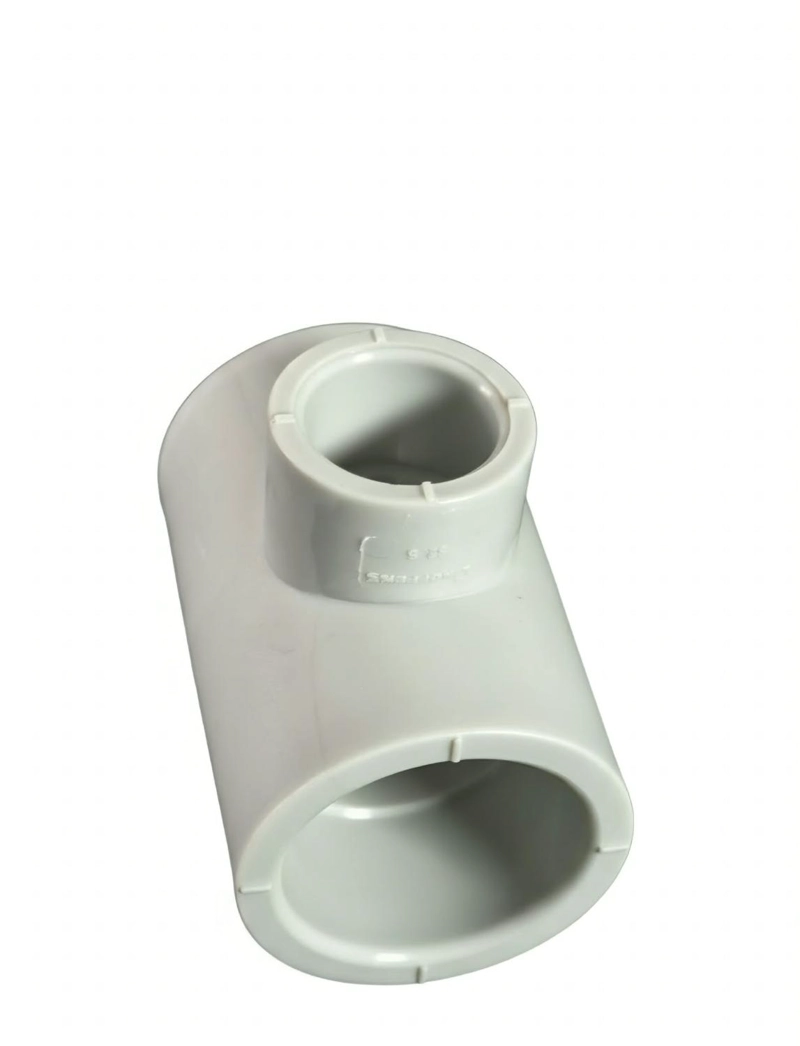 TEE REDUCCION PPR HOFFENS 32X25X32MM GRIS TERMOFUSION - 4