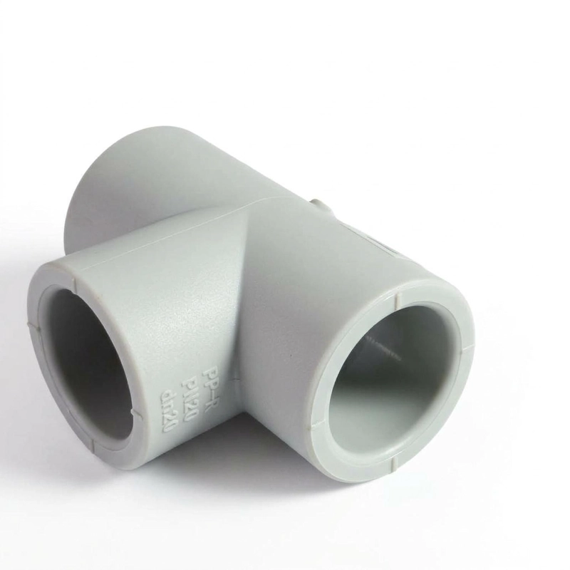 TEE PPR GRIS 20MM HOFFENS FUSION AGUA FRIA Y CALIENTE - 1