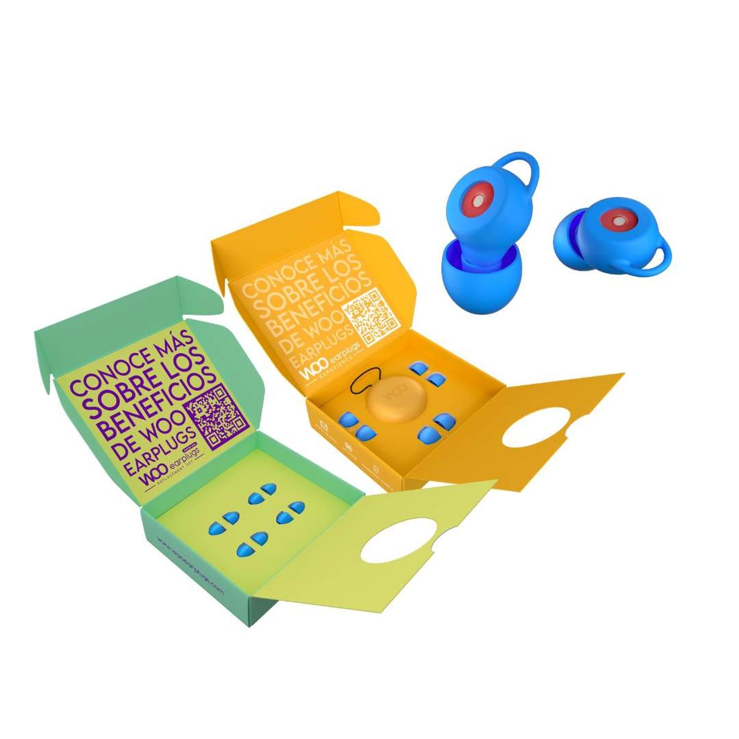 TAPONES WOO EARPLUGS EXPERIENCE KIDS OÍDOS NIÑOS 20DB - 2