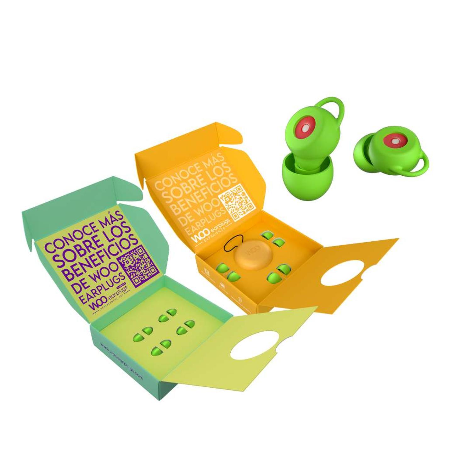 TAPONES WOO EARPLUGS EXPERIENCE KIDS OÍDOS NIÑOS 20DB - 3