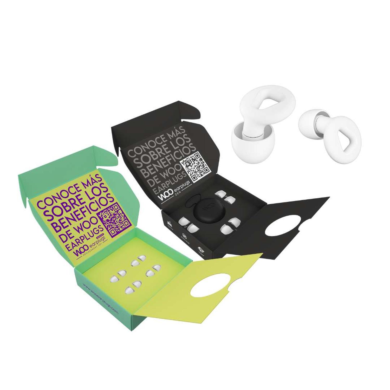 TAPONES WOO EARPLUGS ZEN KIDS OIDOS NINOS LAVABLES 30DB