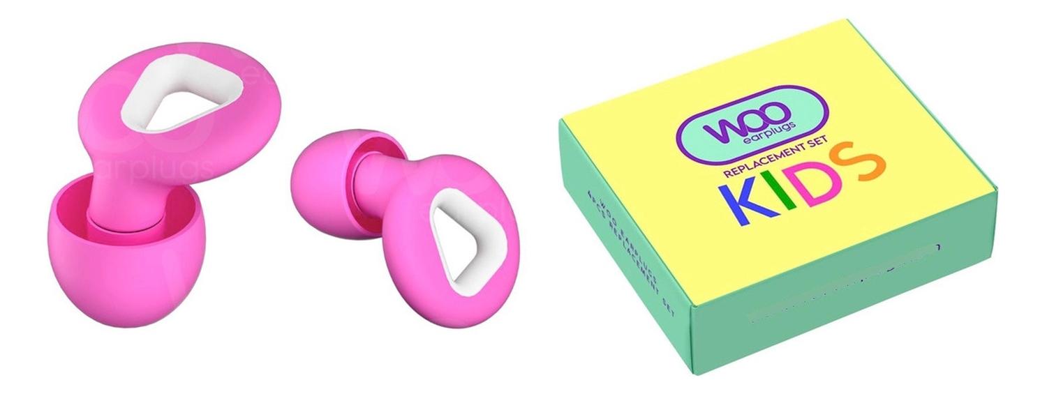 TAPONES WOO EARPLUGS ZEN KIDS OÍDOS NIÑOS LAVABLES 30DB - 2