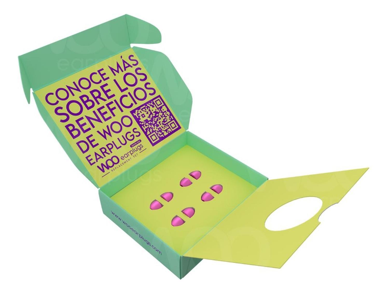 TAPONES WOO EARPLUGS EXPERIENCE+ PLUS KIDS OÍDOS NIÑO 27DB - 2