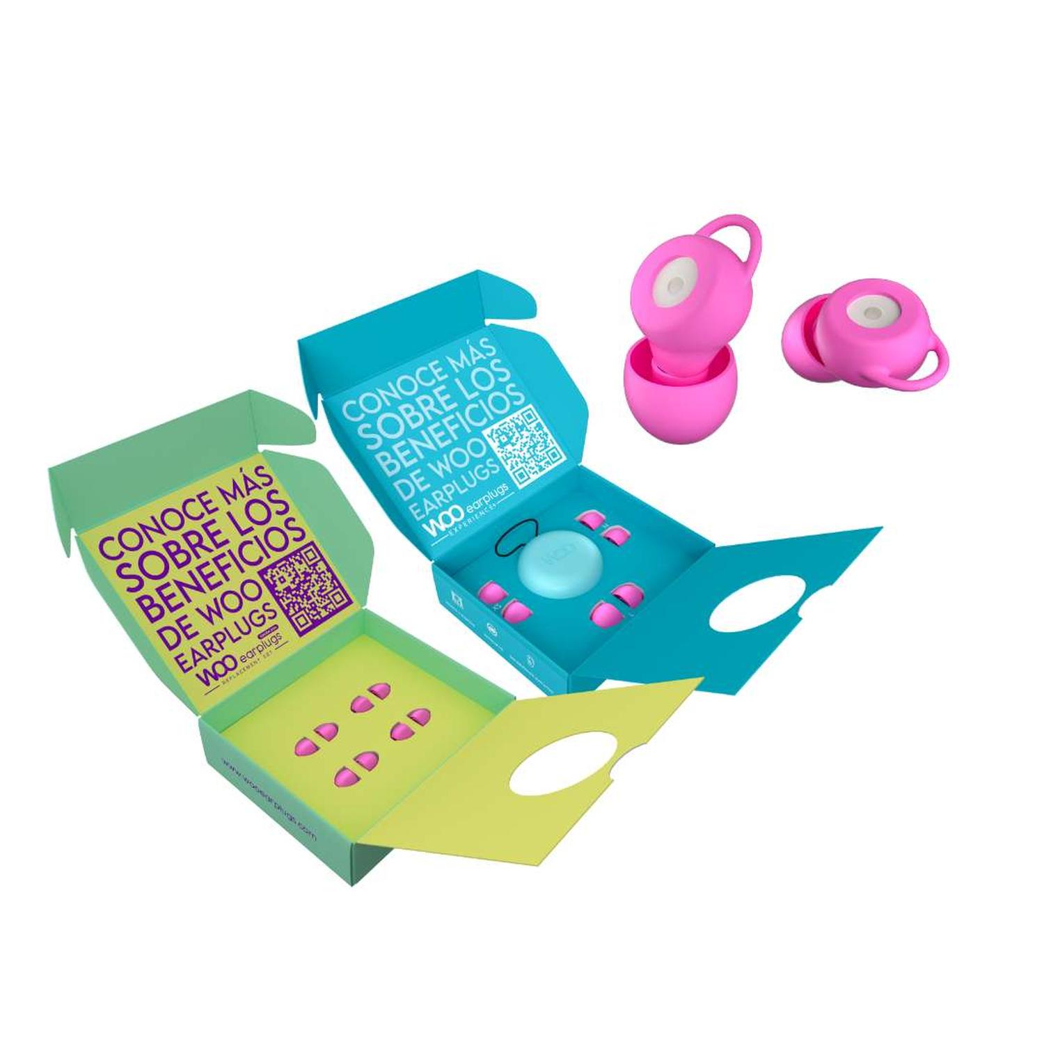 TAPONES WOO EARPLUGS EXPERIENCE+ PLUS KIDS OÍDOS NIÑO 27DB - 3