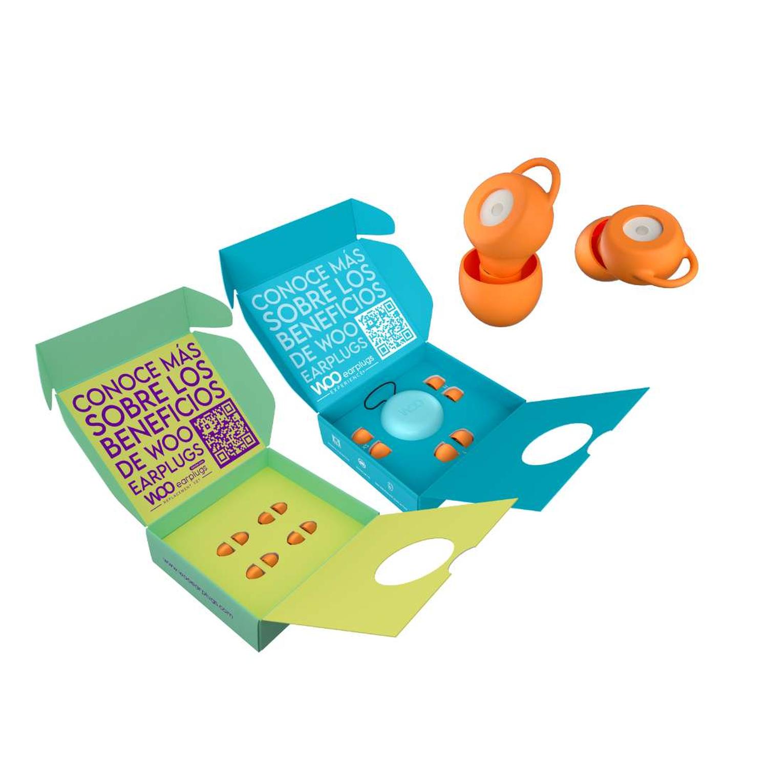 TAPONES WOO EARPLUGS EXPERIENCE+ PLUS KIDS OÍDOS NIÑO 27DB - 3