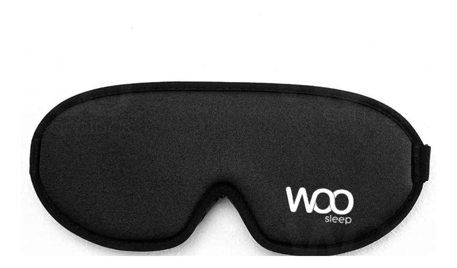 WOO SLEEP MASCARILLA BLACKOUT ANTIFAZ PARA DORMIR ADULTOS SLEEP BLACK - 1