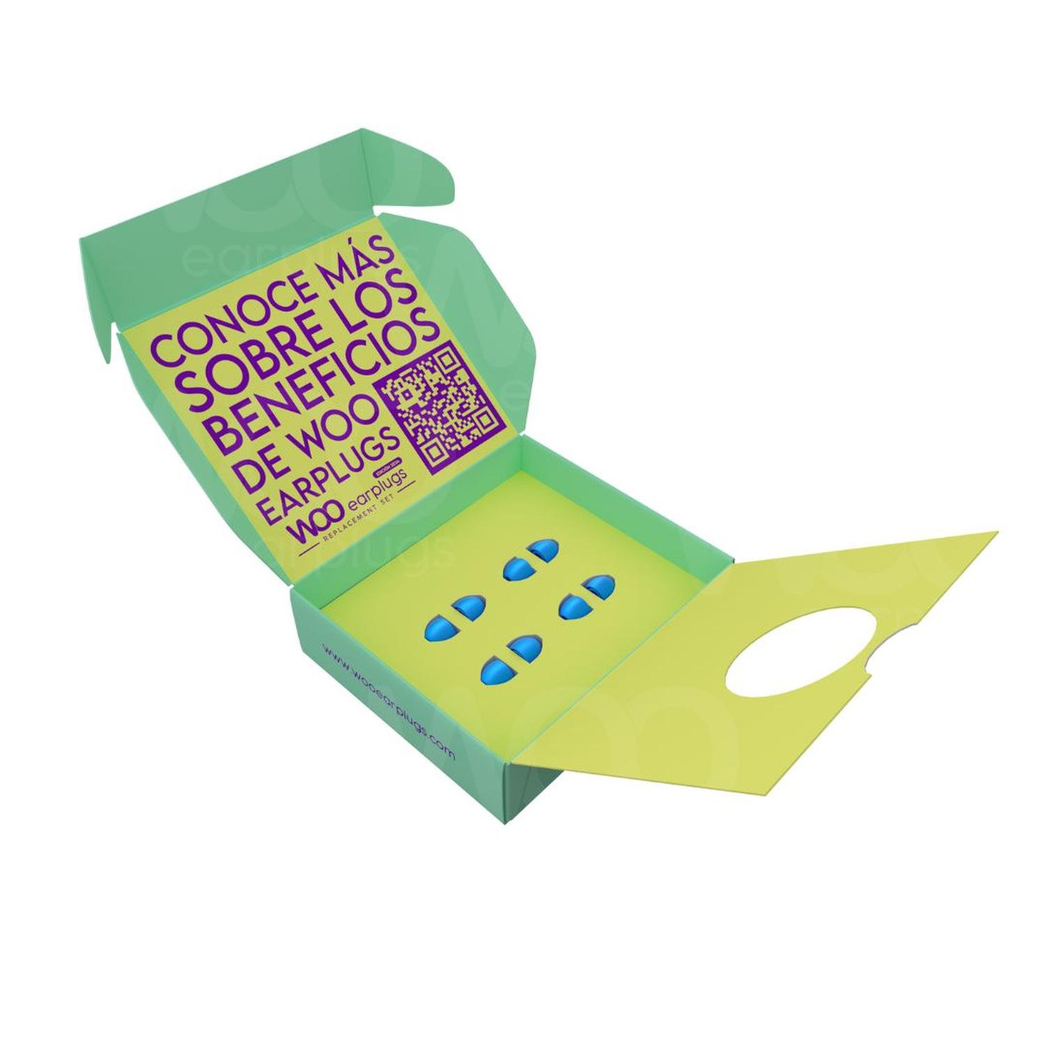 SET REPUESTOS WOO EARPLUGS KIDS - 2