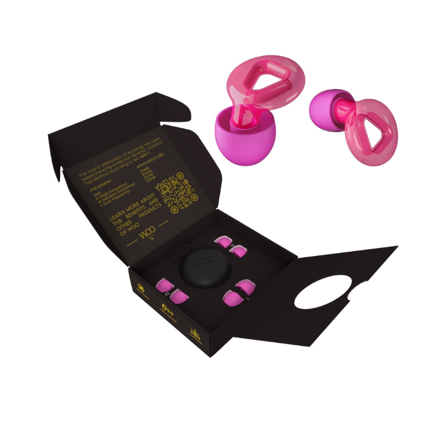 WOO EARPLUGS ZEN PRO - PROTECTORES AUDITIVOS 38DB - 5