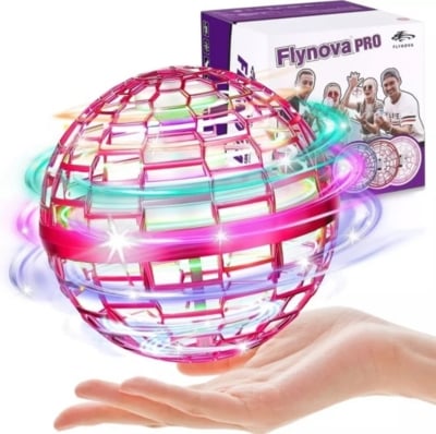 PELOTA NEWVANA VOLADORA CON LUZ LED SPINNER FLYING - 1