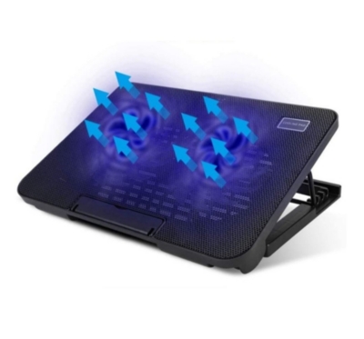 BASE NEWVANA AJUSTABLE NOTEBOOK SOPORTE LAPTO CON VENTILADOR - 2