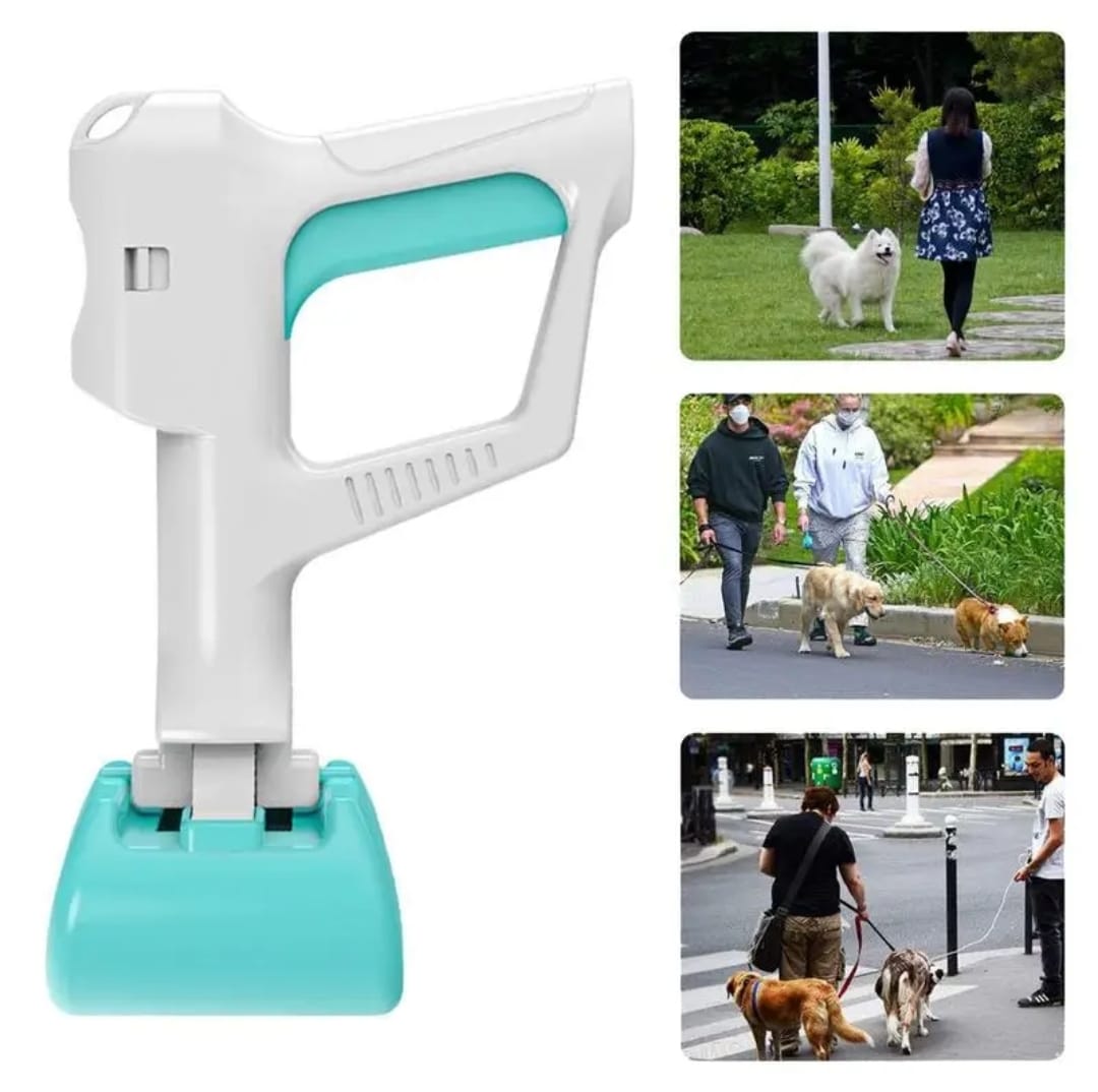 RECOGEDOR PERROS NEWVANA PALA EXCREMENTO MASCOTAS - 2
