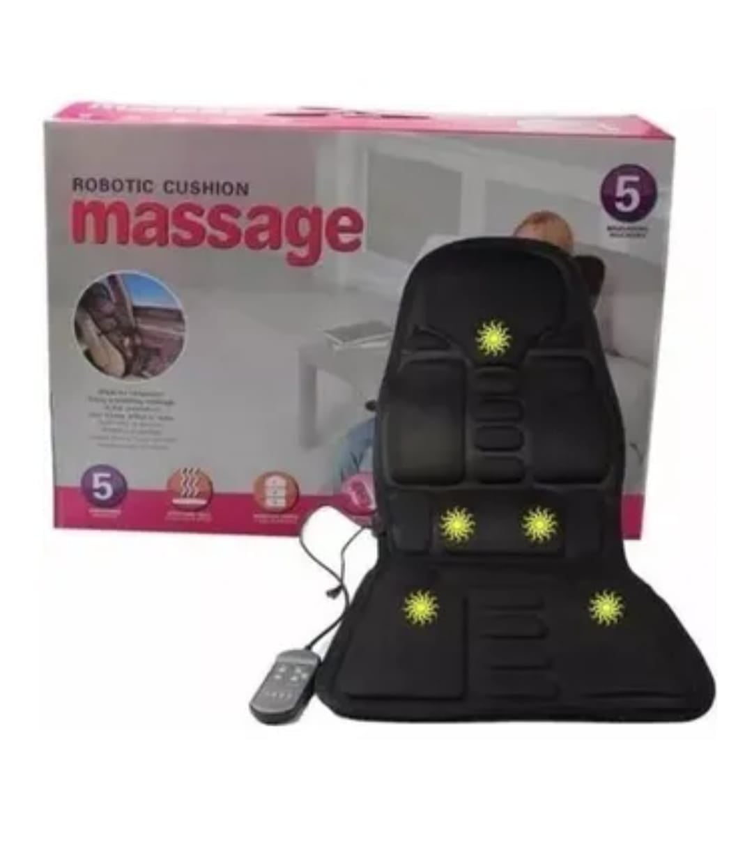 ASIENTO MASAJEADOR NEWVANA PARA AUTO O MASAJE EN CASA - 2