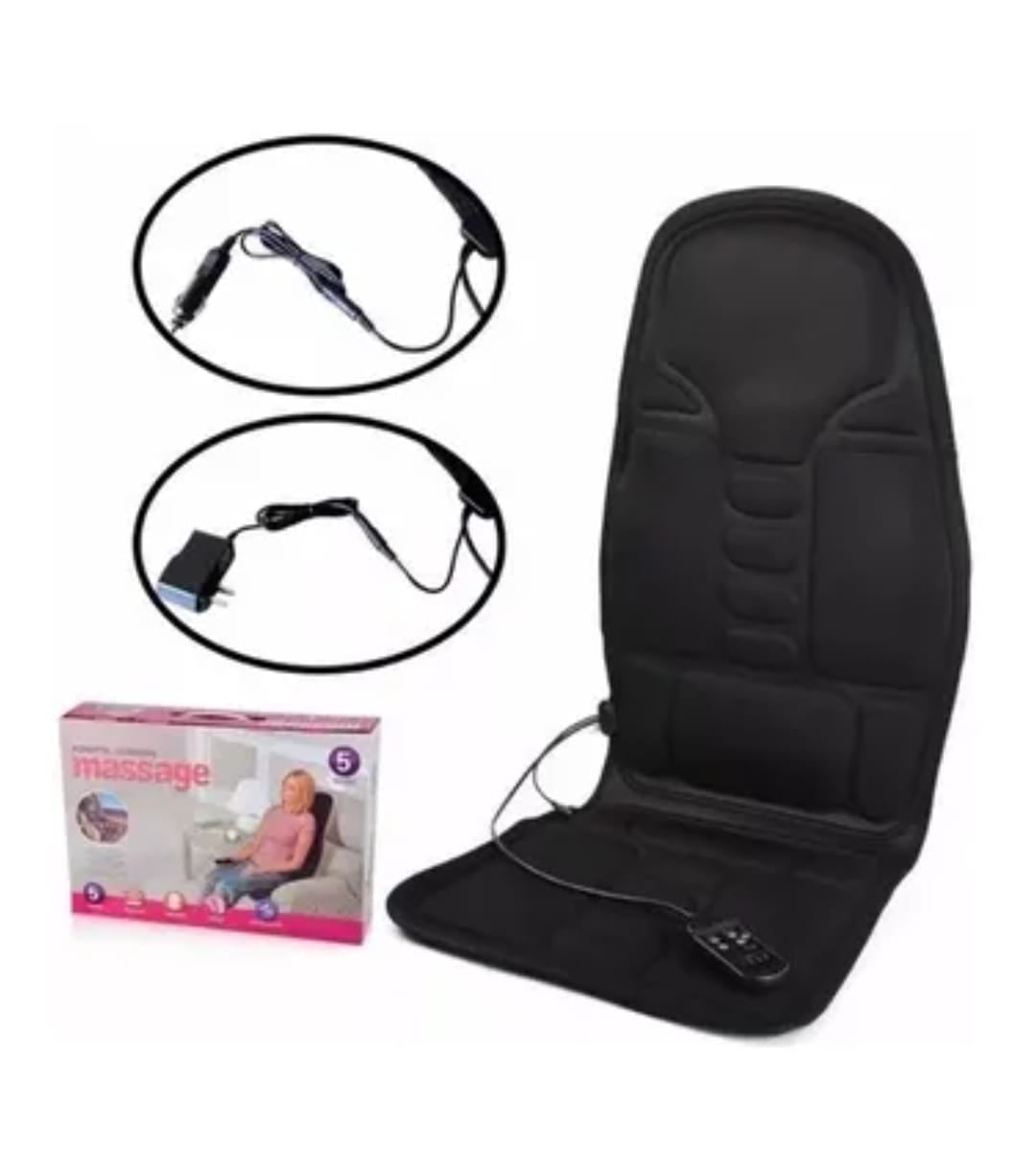 ASIENTO MASAJEADOR NEWVANA PARA AUTO O MASAJE EN CASA - 3