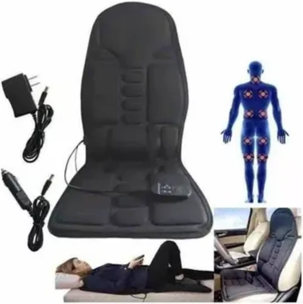 ASIENTO MASAJEADOR NEWVANA PARA AUTO O MASAJE EN CASA - 4