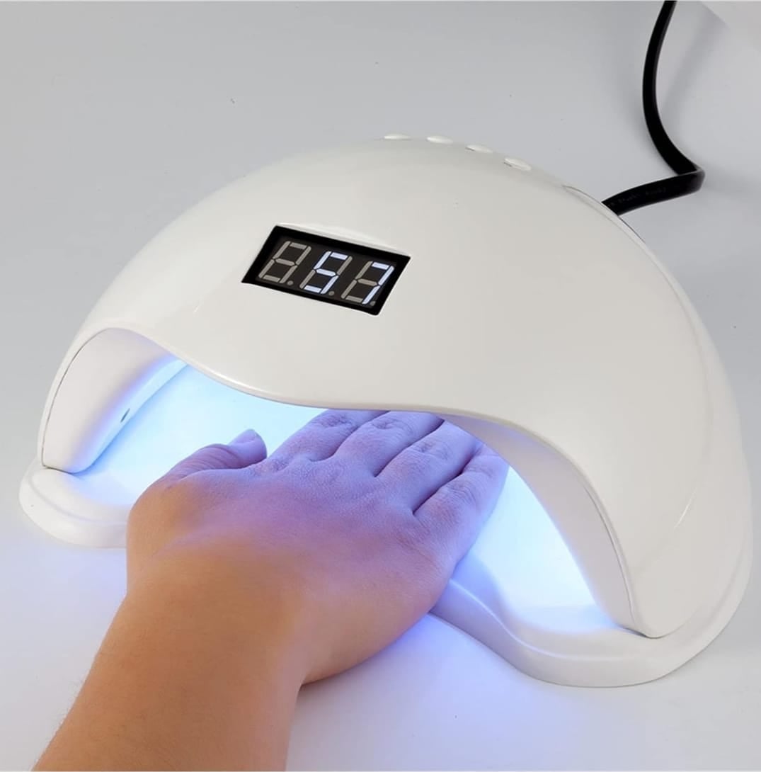 LAMPARA MANICURE NEWVANA LED UV SECADOR PROFESIONAL 48V - 2