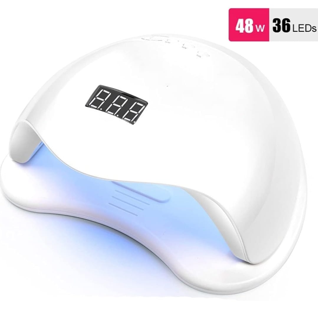 LAMPARA MANICURE NEWVANA LED UV SECADOR PROFESIONAL 48V - 3