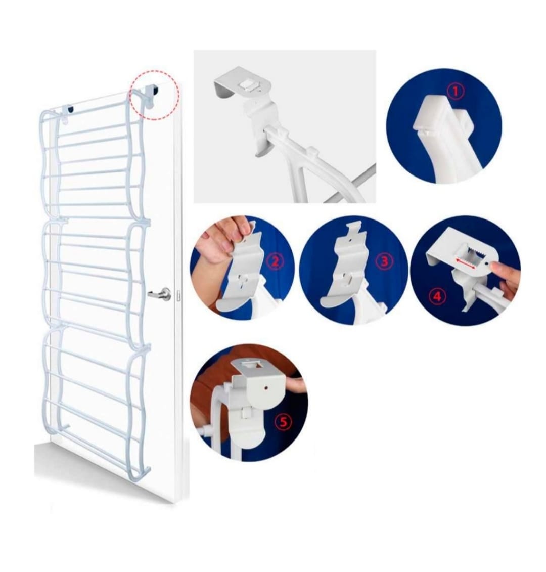 ZAPATERO NEWVANA ORGANIZADOR COLGANTE PUERTA 36 PARES - 3