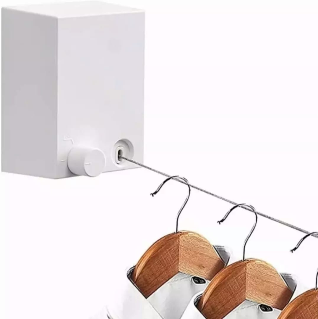 TENDEDERO DE ROPA RETRACTIL ACERO INOXIDABLE - 2