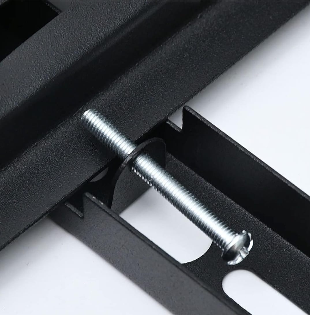 SOPORTE TV NEWVANA TECHO ACERO INOXIDABLE NEGRO AJUSTABLE E INCLINABLE - 4
