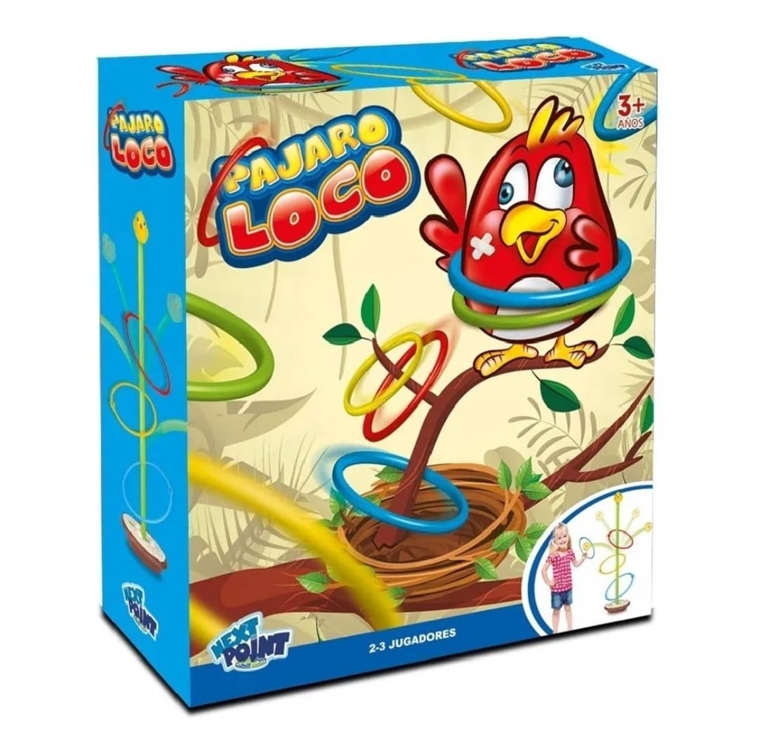 JUEGO DE HABILIDAD Y DESTREZA NEWVANA PAJARO LOCO - 1