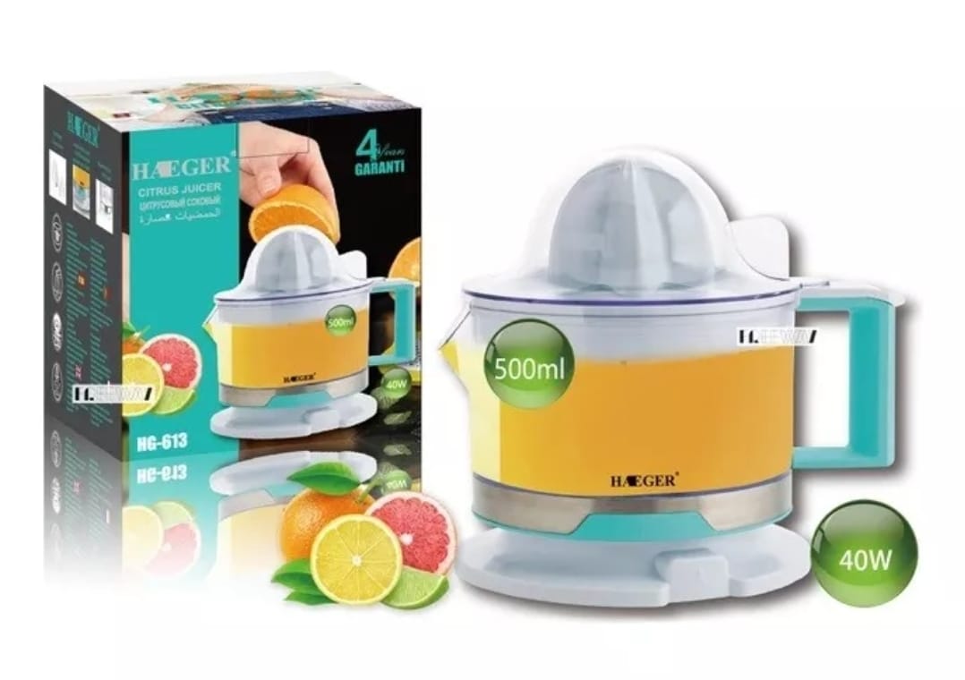 EXPRIMIDOR DE FRUTAS EXTRACTOR DE JUGO HG-613W - 1